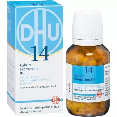 BIOCHEMIE DHU 14 Kalium bromatum D 6 tablettia, 200 kappaletta
