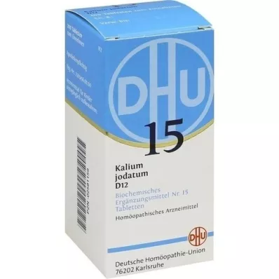 BIOCHEMIE DHU 15 Kalium jodatum D 12 tablettia, 200 kpl