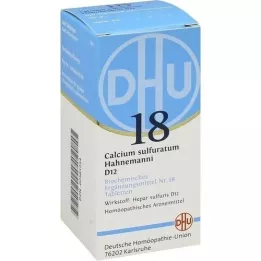 BIOCHEMIE DHU 18 Calcium sulphuratum D 12 tablettia, 200 kpl