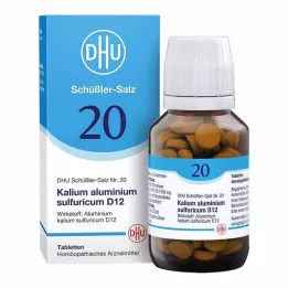BIOCHEMIE DHU 20 Kalium alum.rikk.D 12 tablettia, 200 kpl