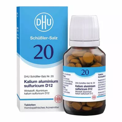 BIOCHEMIE DHU 20 Kalium alum.rikk.D 12 tablettia, 200 kpl