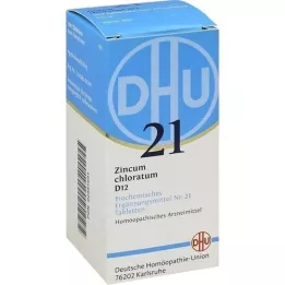 BIOCHEMIE DHU 21 Zincum chloratum D 12 tablettia, 200 kpl