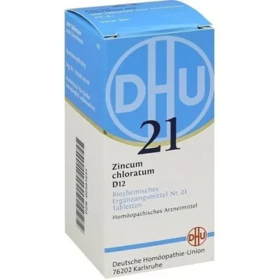 BIOCHEMIE DHU 21 Zincum chloratum D 12 tablettia, 200 kpl