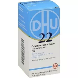 BIOCHEMIE DHU 22 Calcium carbonicum D 12 tablettia, 200 kpl