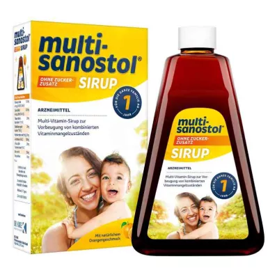 MULTI SANOSTOL Siirappi ilman lisättyä sokeria, 260 g MULTI SANOSTOL Siirappi ilman lisättyä sokeria, 260 g