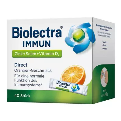 BIOLECTRA Immune Direct -tikut, 40 kpl