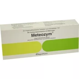 METEOZYM Kalvopäällysteiset tabletit, 20 kpl