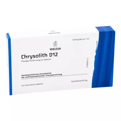 CHRYSOLITH D 12 ampullia, 8X1 ml