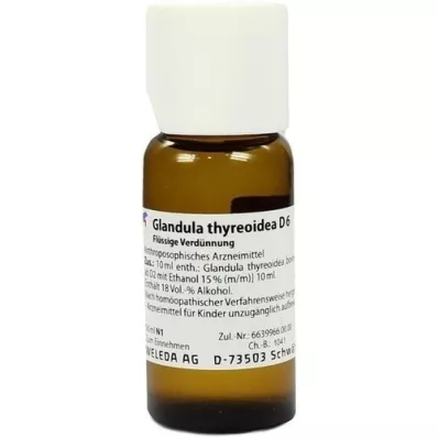 GLANDULA THYREOIDEA D 6 Laimennus, 50 ml