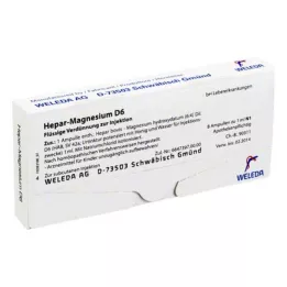 HEPAR MAGNESIUM D 6 ampullia, 8X1 ml