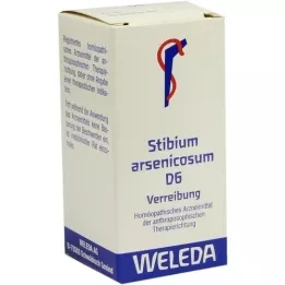 STIBIUM ARSENICOSUM D 6 Trituraatio, 20 g