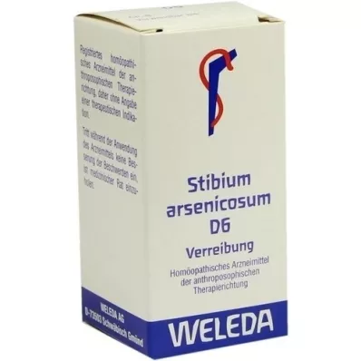 STIBIUM ARSENICOSUM D 6 Trituraatio, 20 g