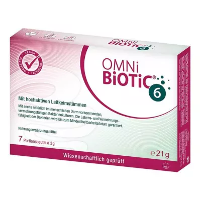 OMNI BiOTiC 6 annospussia, 7X3 g