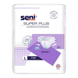 SUPER SENI Plus inkontinenssihousut yöksi f.E.Gr.3 L, 30 kpl