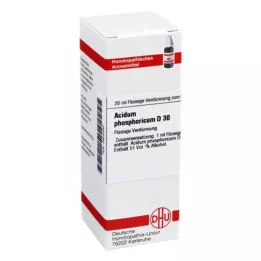 ACIDUM PHOSPHORICUM D 30 Laimennus, 20 ml