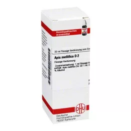 APIS MELLIFICA D 2 Laimennus, 20 ml