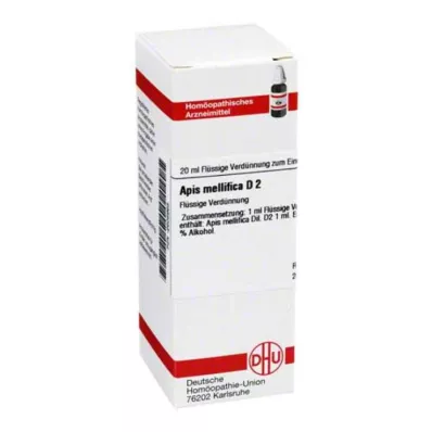 APIS MELLIFICA D 2 Laimennus, 20 ml