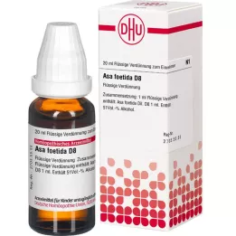 ASA FOETIDA D 8 -laimennos, 20 ml