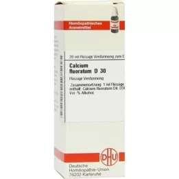 CALCIUM FLUORATUM D 30 Laimennus, 20 ml