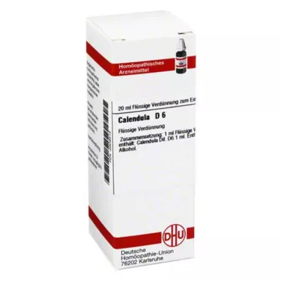 CALENDULA D 6 Laimennus, 20 ml CALENDULA D 6 Laimennus, 20 ml