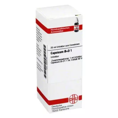 CAPSICUM emätintinktuura D 1, 20 ml