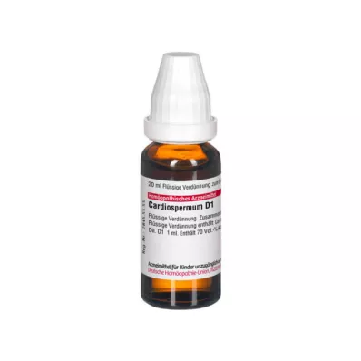 CARDIOSPERMUM D 1 Laimennus, 20 ml