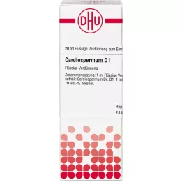 CARDIOSPERMUM D 1 Laimennus, 20 ml