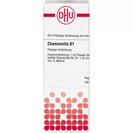 CHAMOMILLA D 1 Laimennus, 20 ml