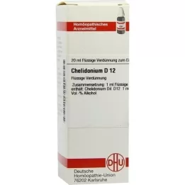 CHELIDONIUM D 12 Laimennus, 20 ml