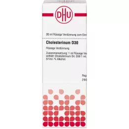 CHOLESTERINUM D 30 Laimennus, 20 ml