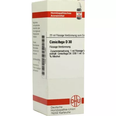 CIMICIFUGA D 30 Laimennus, 20 ml CIMICIFUGA D 30 Laimennus, 20 ml