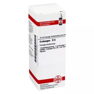 CRATAEGUS D 6 Laimennus, 20 ml