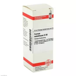 FERRUM METALLICUM D 30 Laimennus, 20 ml
