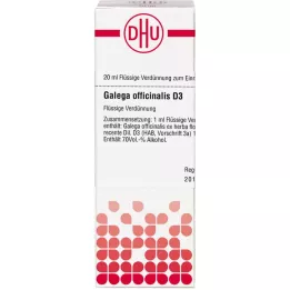 GALEGA officinalis D 3 -laimennus, 20 ml