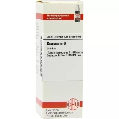 GUAIACUM emätintinktuura D 1, 20 ml