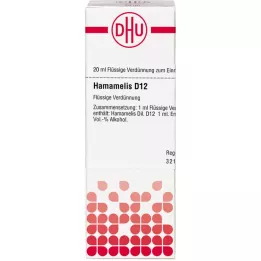 HAMAMELIS D 12 Laimennus, 20 ml