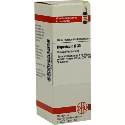HYPERICUM D 30 Laimennus, 20 ml