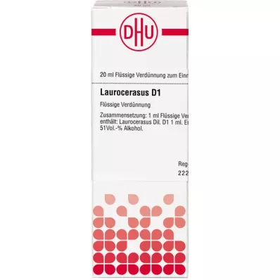 LAUROCERASUS D 1 Laimennus, 20 ml
