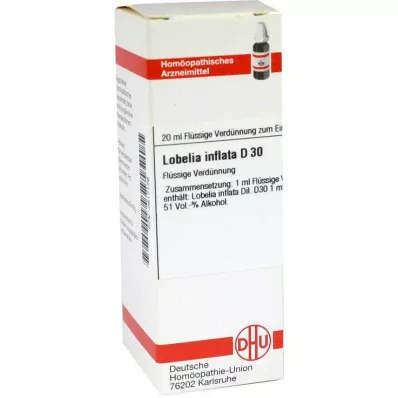 LOBELIA INFLATA D 30 Laimennus, 20 ml
