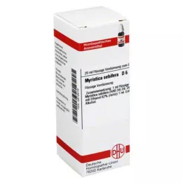 MYRISTICA SEBIFERA D 6 Laimennus, 20 ml
