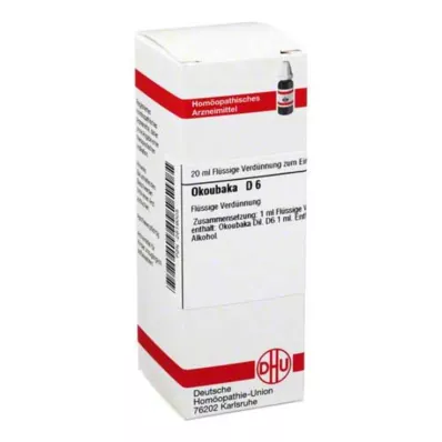 OKOUBAKA D 6 Laimennus, 20 ml