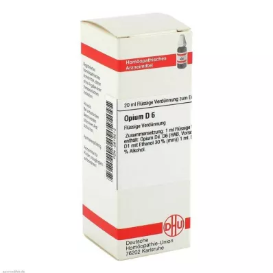 OPIUM D 6 Laimennus, 20 ml