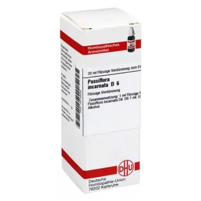 PASSIFLORA INCARNATA D 6 Laimennus, 20 ml PASSIFLORA INCARNATA D 6 Laimennus, 20 ml