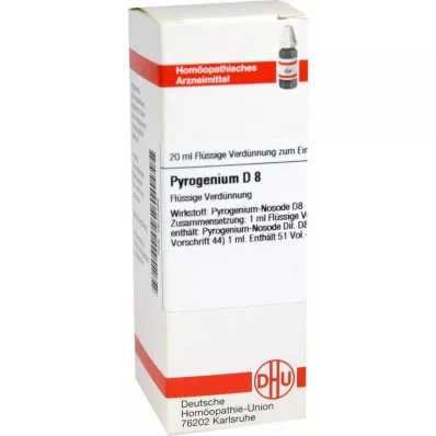PYROGENIUM D 8 -laimennos, 20 ml