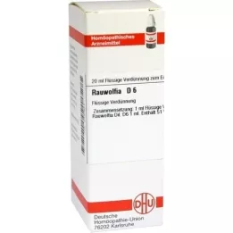 RAUWOLFIA D 6 Laimennus, 20 ml