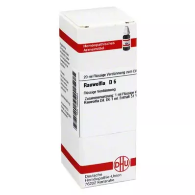RAUWOLFIA D 6 Laimennus, 20 ml