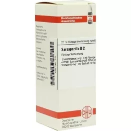 SARSAPARILLA D 2 Laimennus, 20 ml