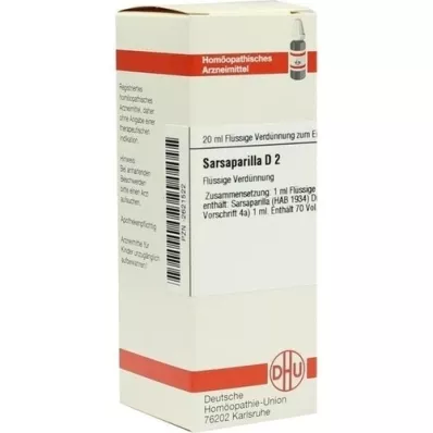 SARSAPARILLA D 2 Laimennus, 20 ml
