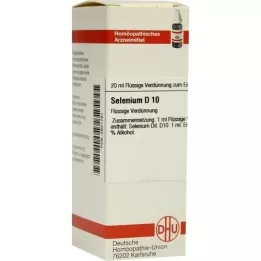 SELENIUM D 10 Laimennus, 20 ml