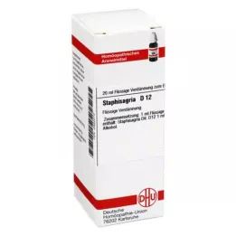 STAPHISAGRIA D 12 Laimennus, 20 ml